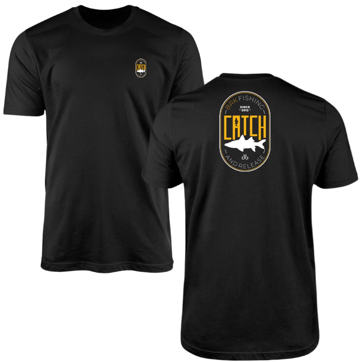 Camiseta de Pesca Brk Fishing Robalo Catch com Algodão Premium