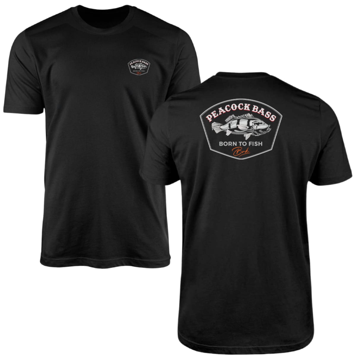 Camiseta de Pesca Brk Fishing Tucunaré Selvagem com Algodão Premium