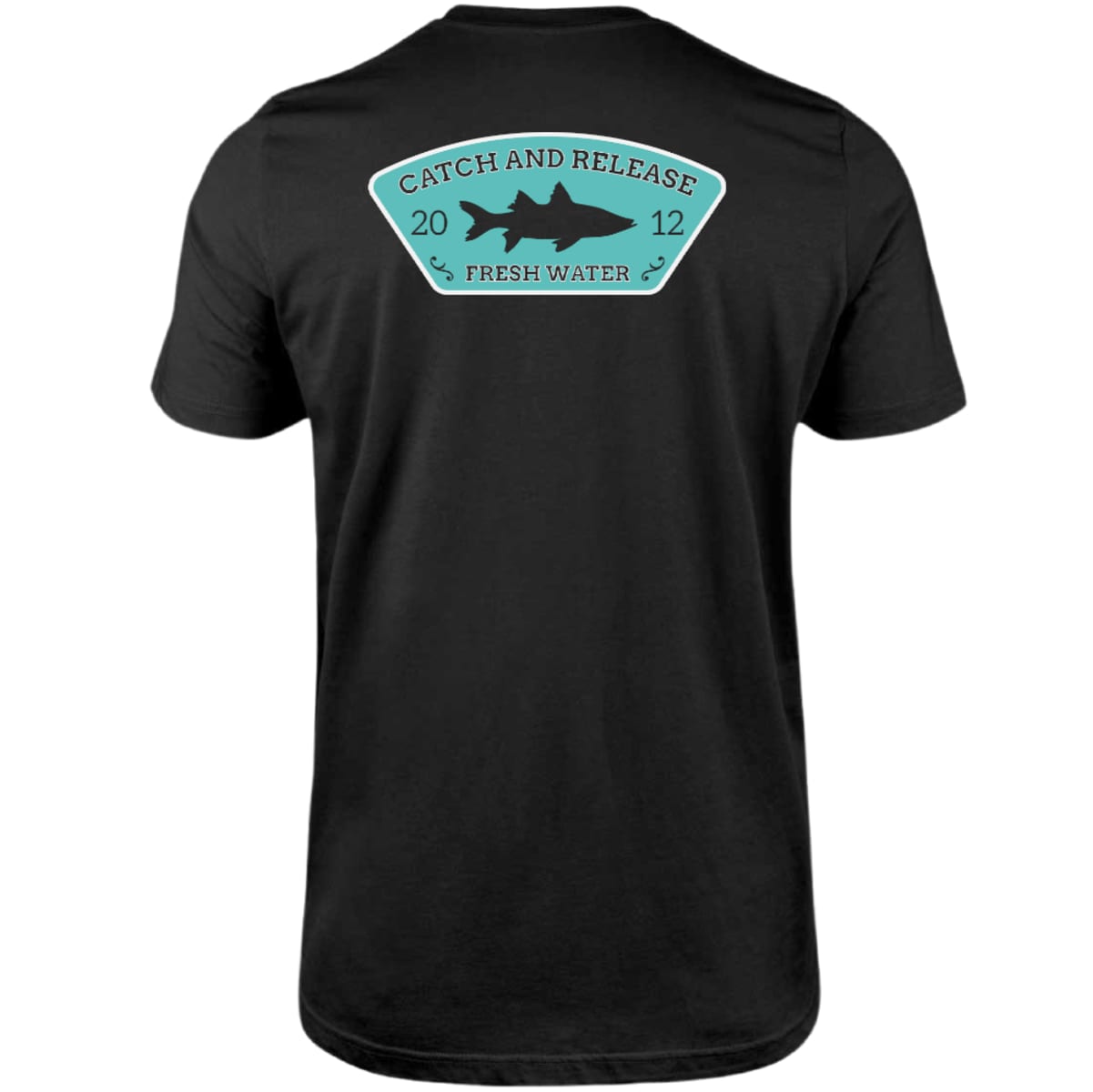 Camiseta de Pesca Brk Fishing Catch And Release Robalo com Algodão Premium