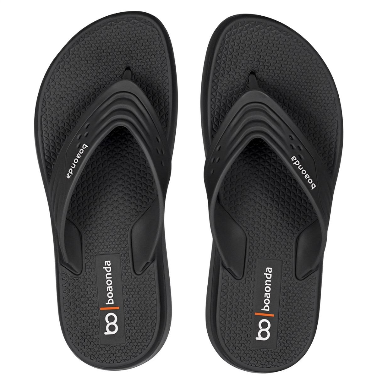 Chinelo Boaonda Conforto Extremo para Pés Sensíveis - Preto Cristal