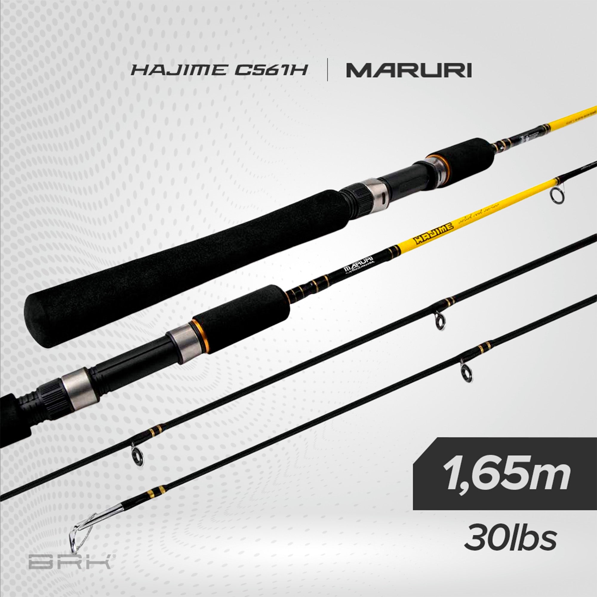 Vara de Pesca Maruri Hajime C-561H 30lb 1,65m - Carretilha (Inteiriça)