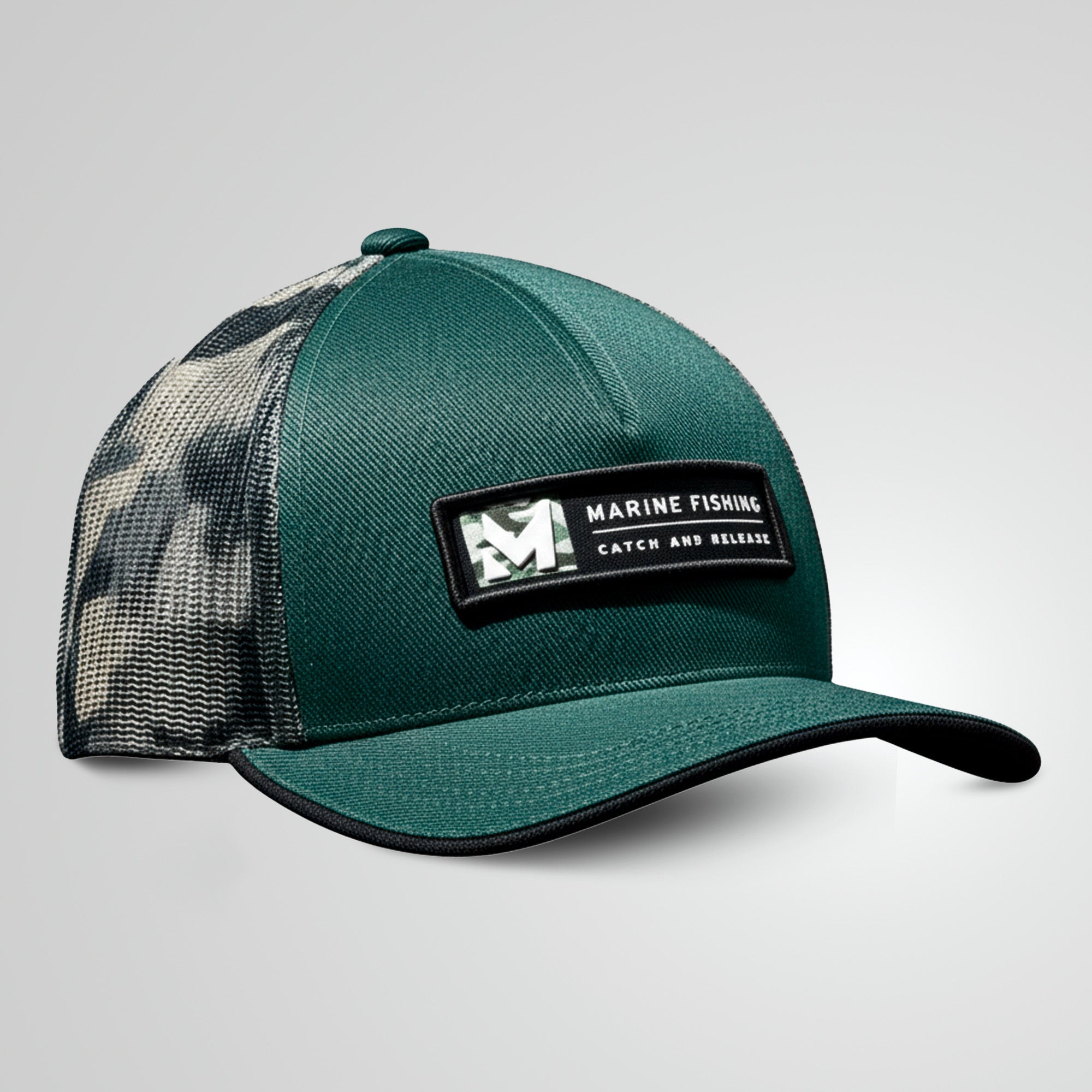 Boné Marine Sports Camuflado Patch