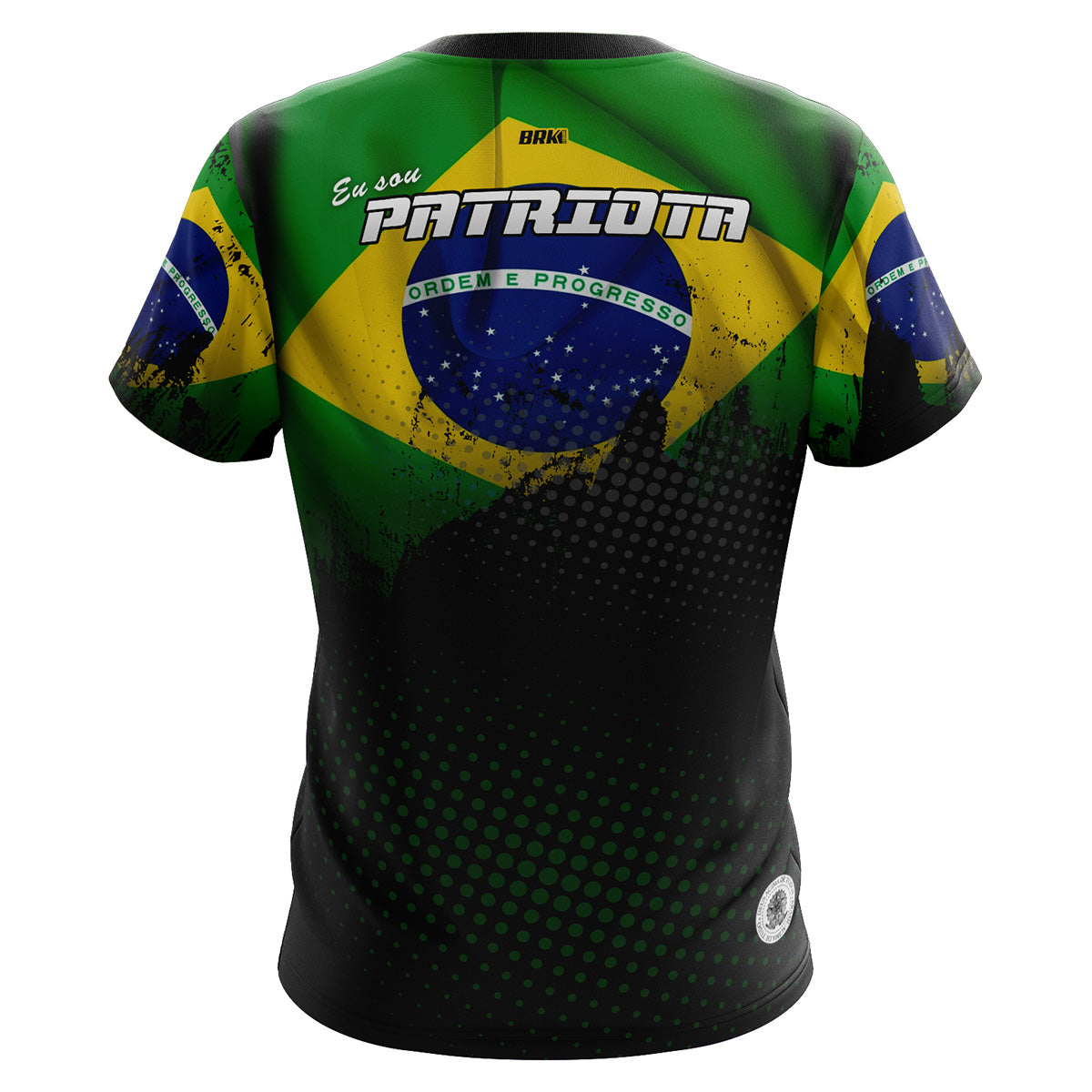 Camisa Feminina Brasil Acima de Tudo Brk com UV50+