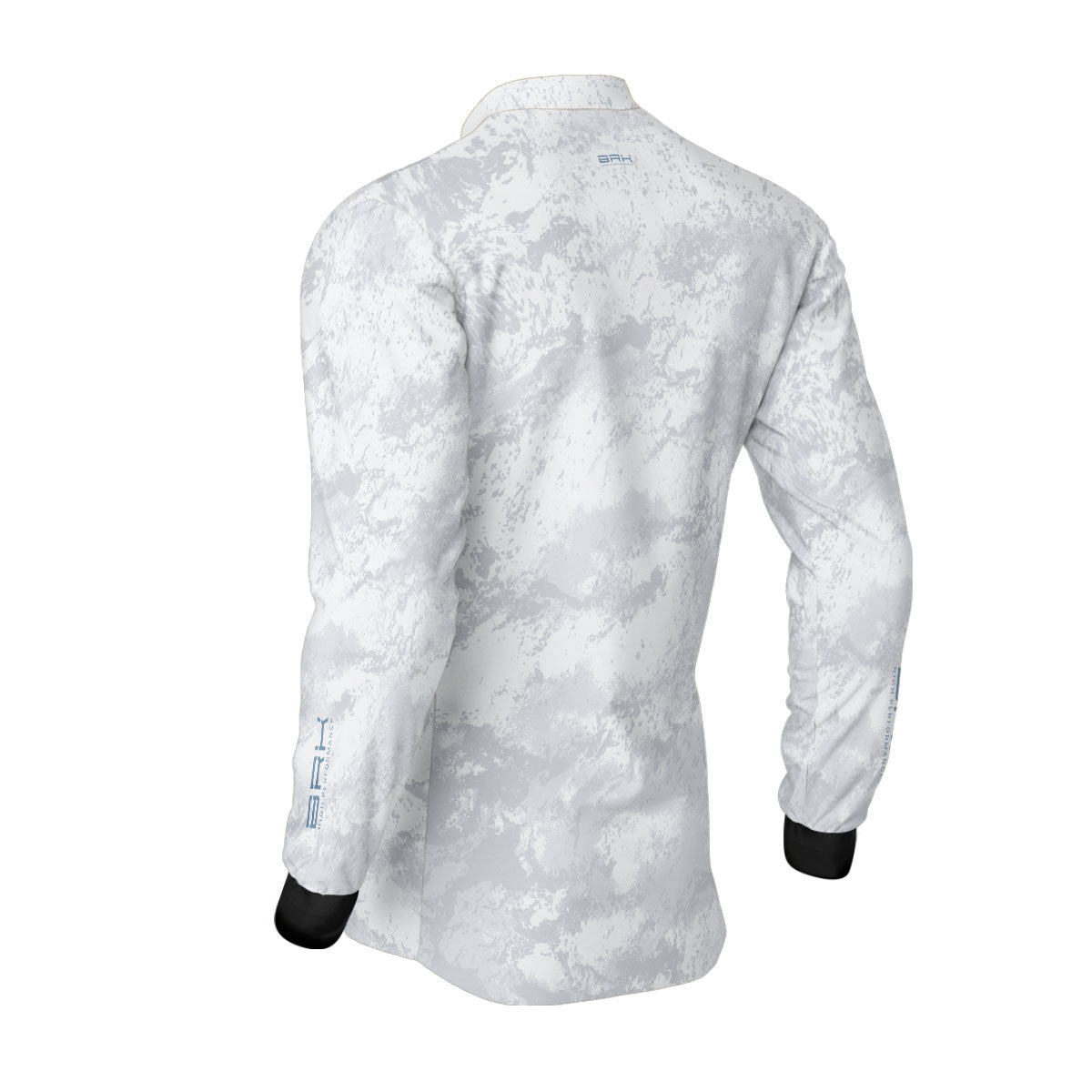 Camisa de Pesca Brk Camuflado Branco com Proteção Solar UV50+