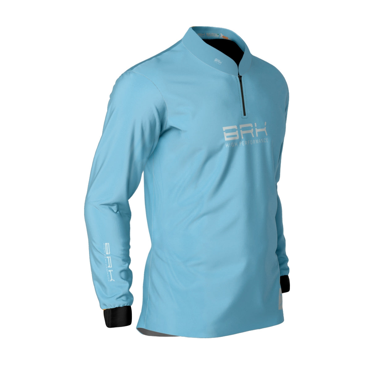 Camisa de Pesca Brk Fishing State of Mind Azul com Proteção Solar UV50+