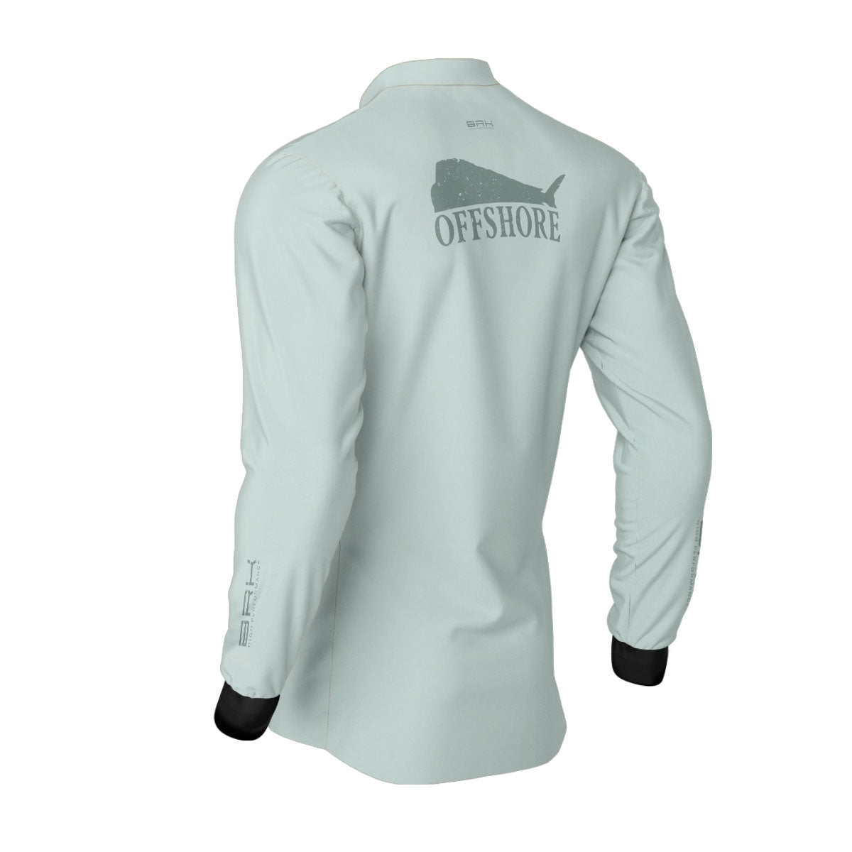 Camisa de Pesca Brk Offshore Dourado com Proteção Solar UV50+
