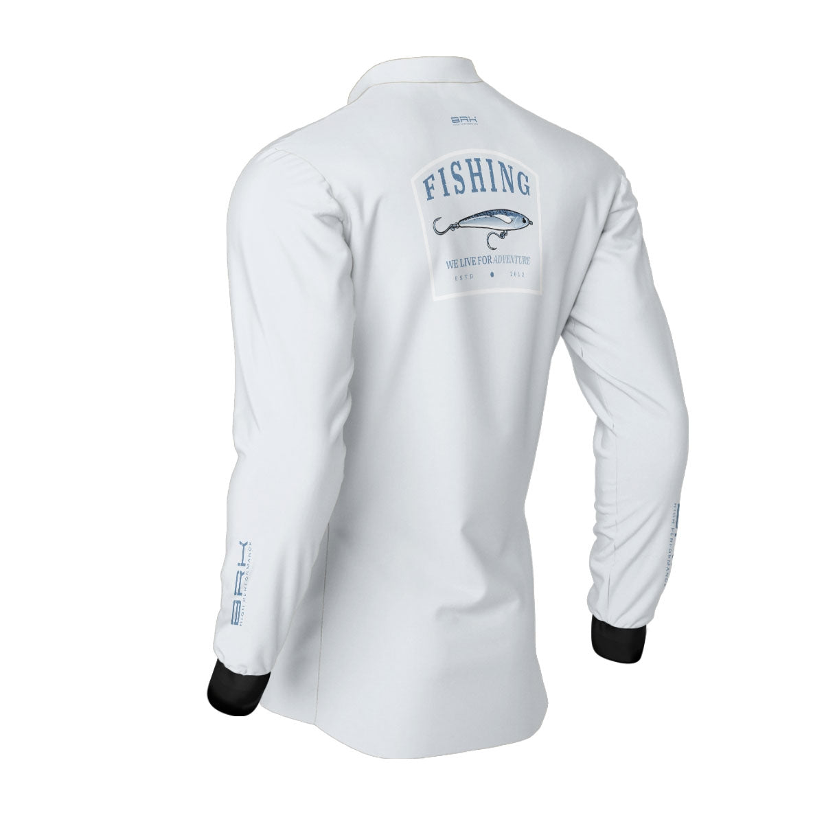 Camisa de Pesca Brk We Live for Adventure Isca com Proteção Solar UV50+