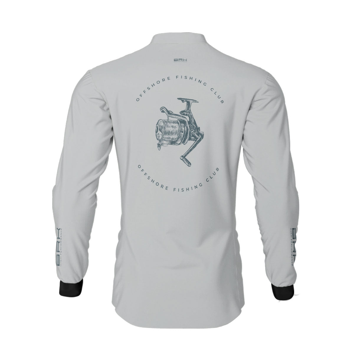 Camisa de Pesca Brk Offshore Fishing Club Molinete com Proteção Solar UV50+