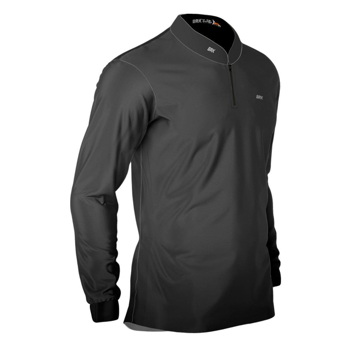 Camisa Agro Brk Unissex Basic Cinza com Proteção Solar UV50+