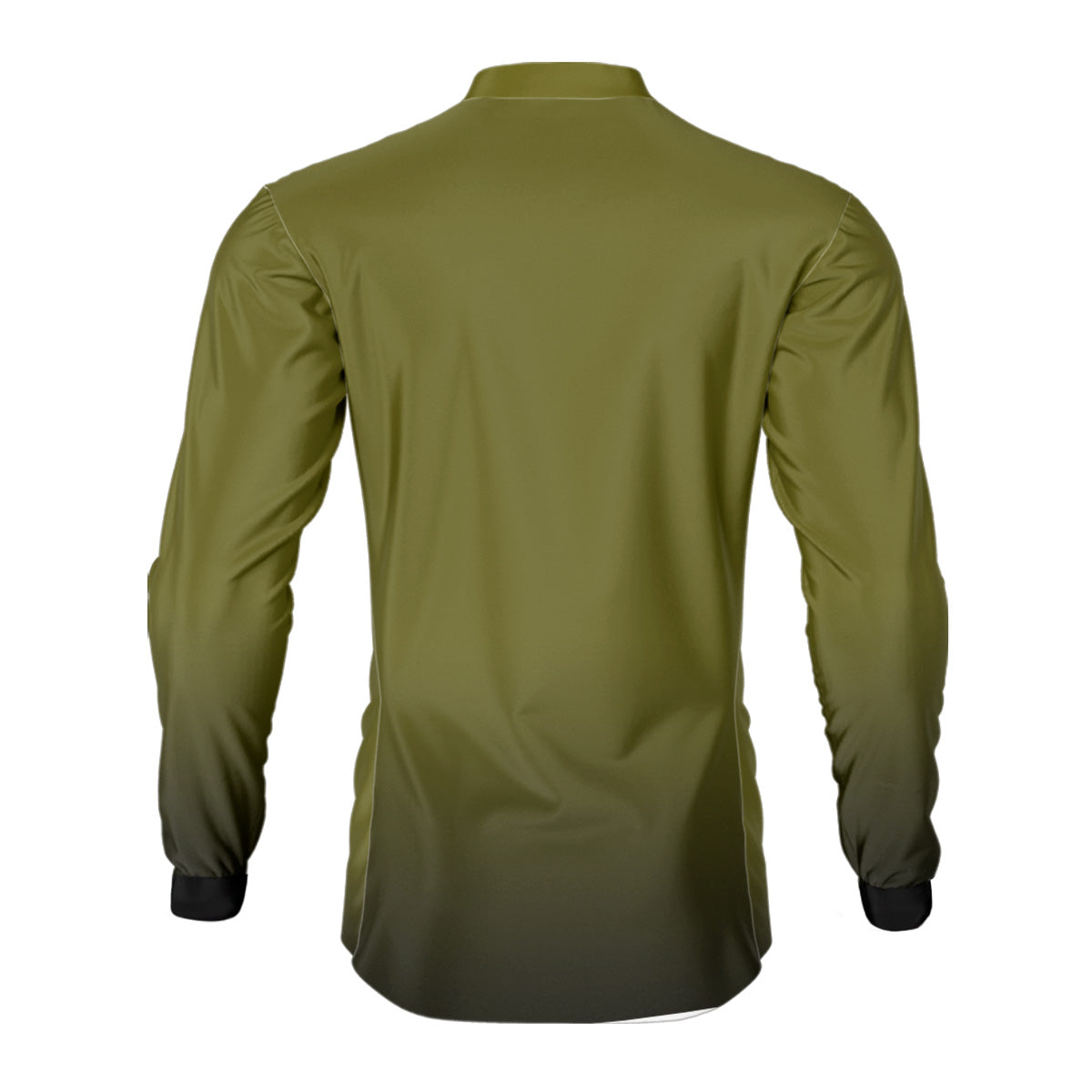 Camisa de Motociclismo Brk Unissex Basic Verde Musgo com Proteção Solar UV50+