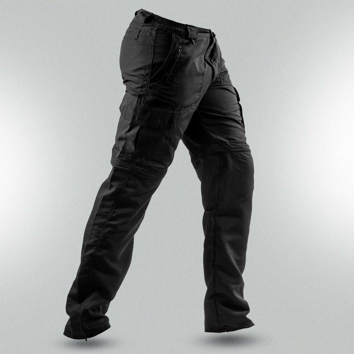Calça Tática Brk Preta UV35+ (Vira Bermuda)