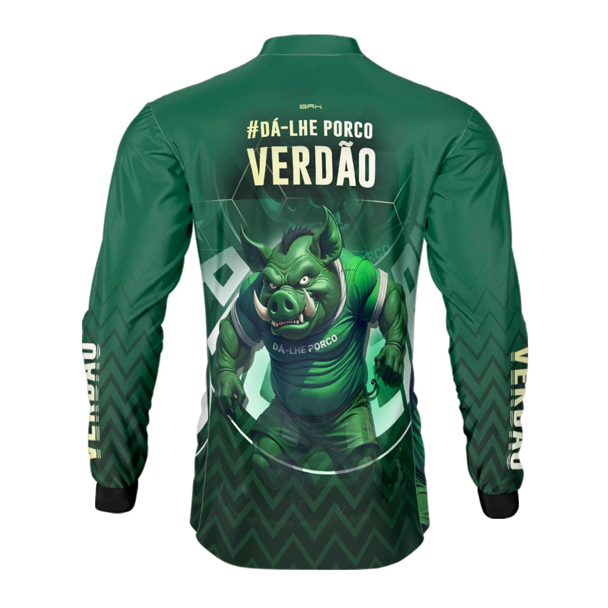 Camisa Brk Escudo Verdão Mascote com Proteção UV50+