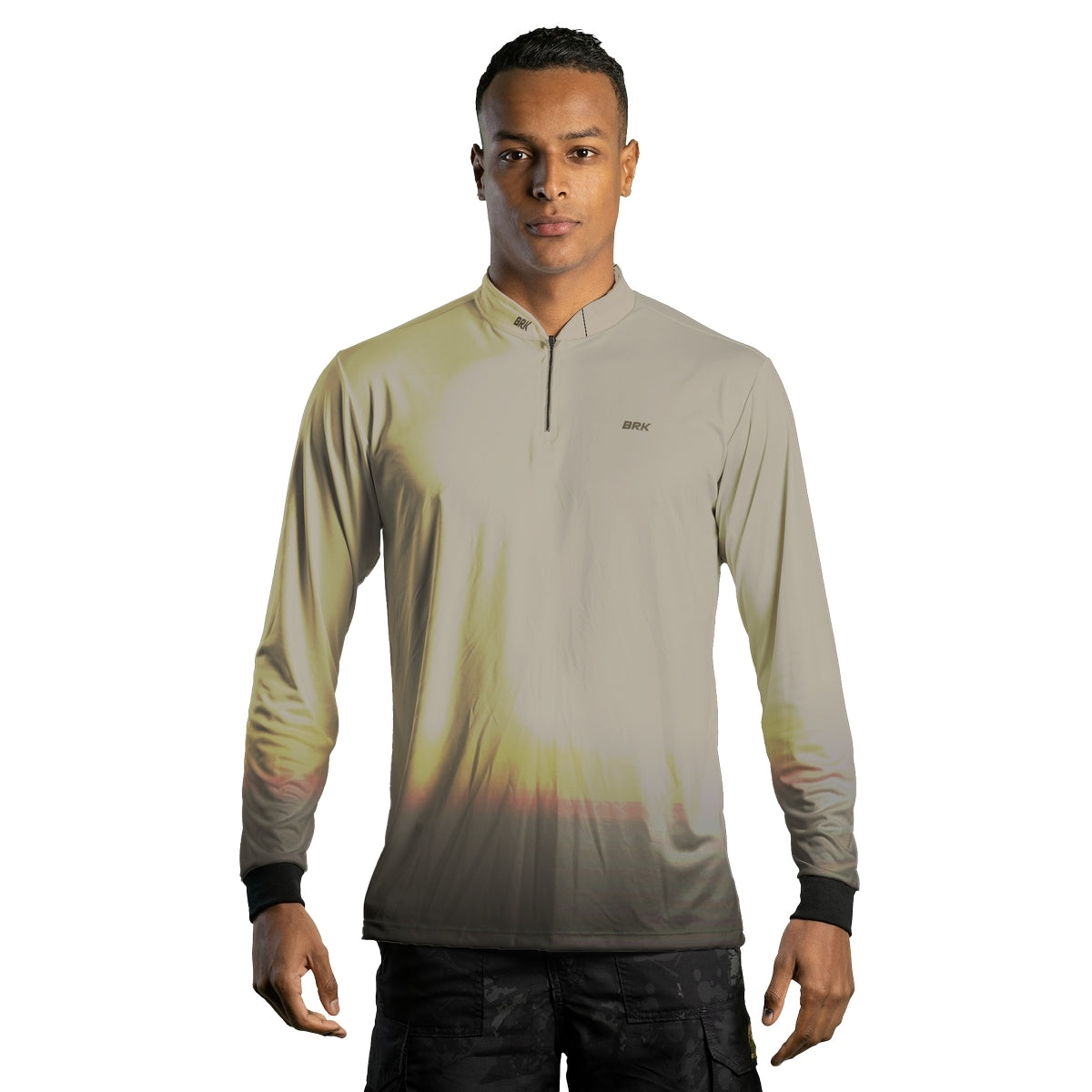 Camisa Agro Brk Unissex Basic Areia com Proteção Solar UV50+