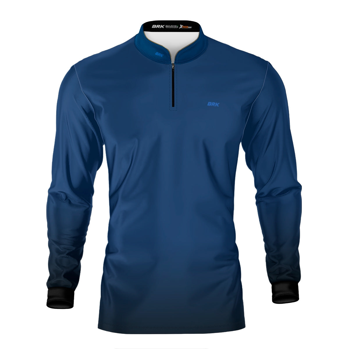 Camisa Agro Brk Unissex Basic Azul Naval com Proteção Solar UV50+