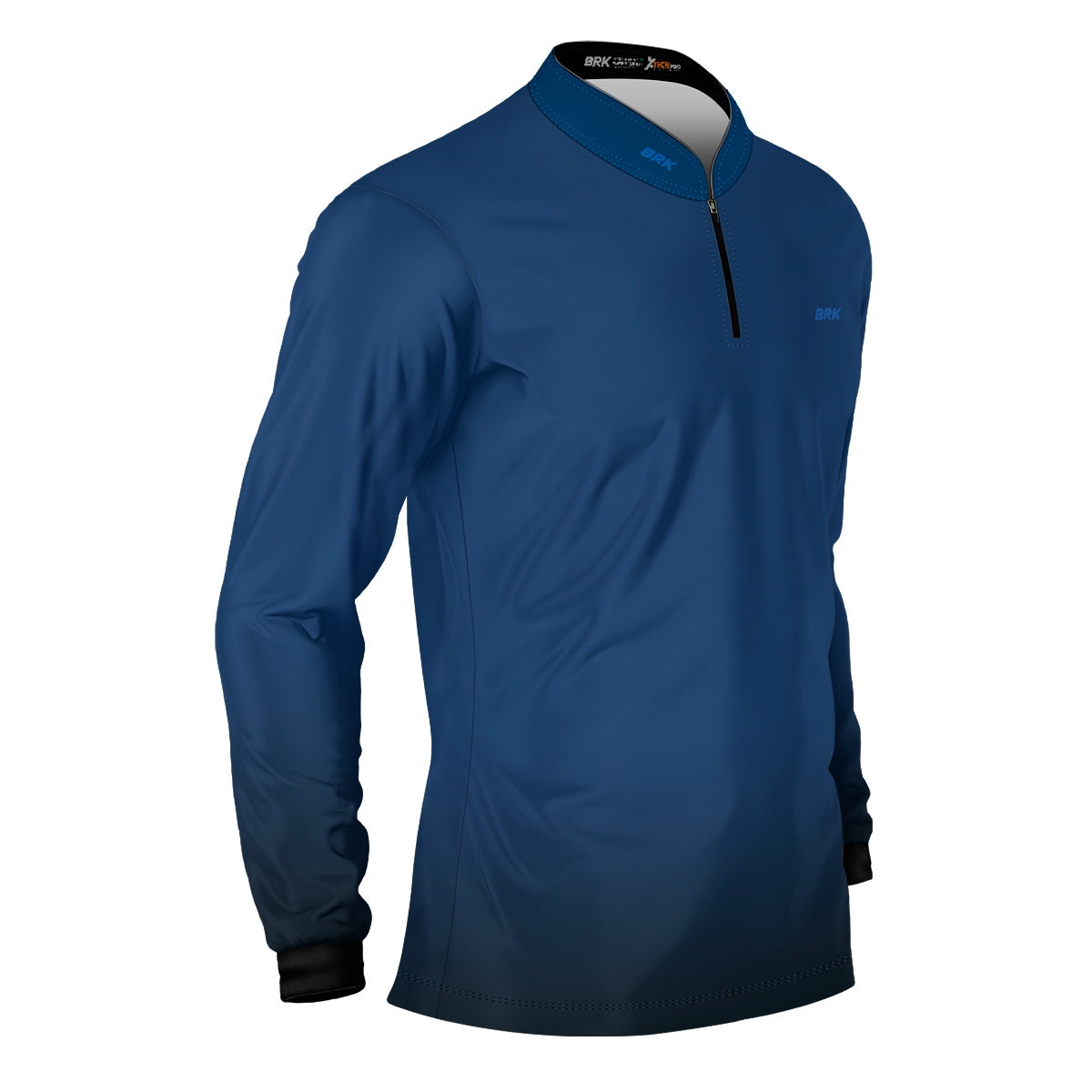 Camisa Agro Brk Unissex Basic Azul Naval com Proteção Solar UV50+