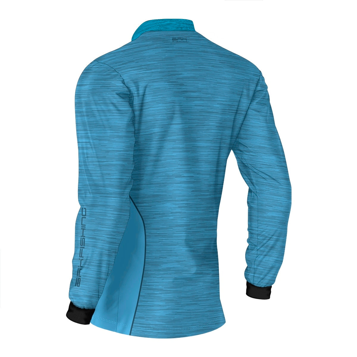 Camisa de Pesca Brk Fishing Azul Claro Mesclado com UV50+