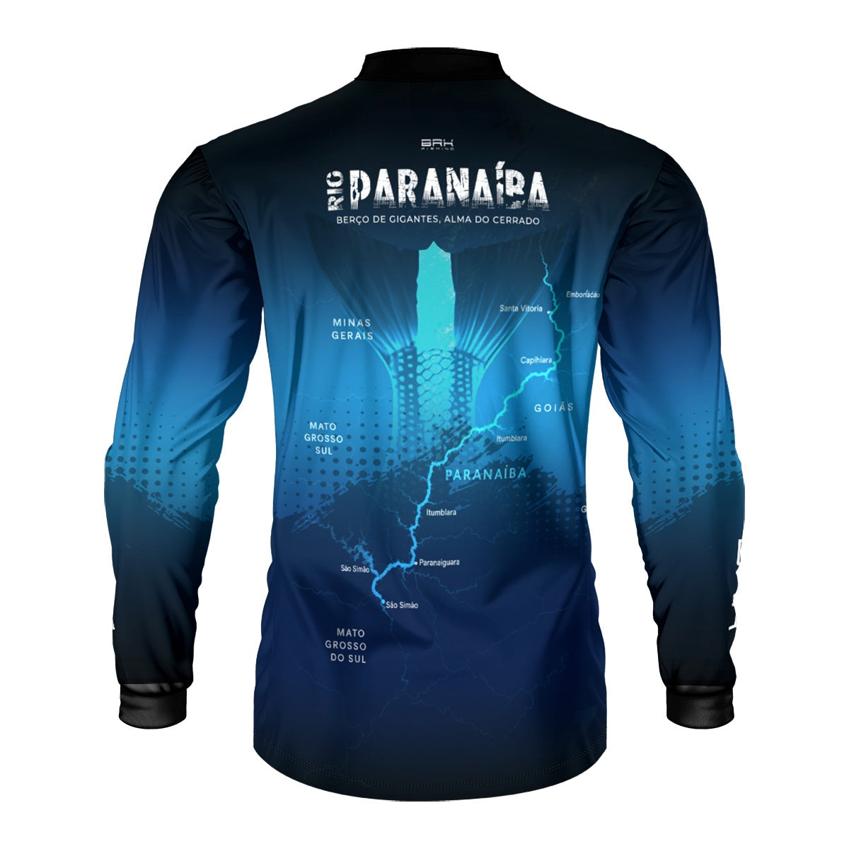 Camisa de Pesca Brk Rio Paranaíba com Proteção Solar UV50+