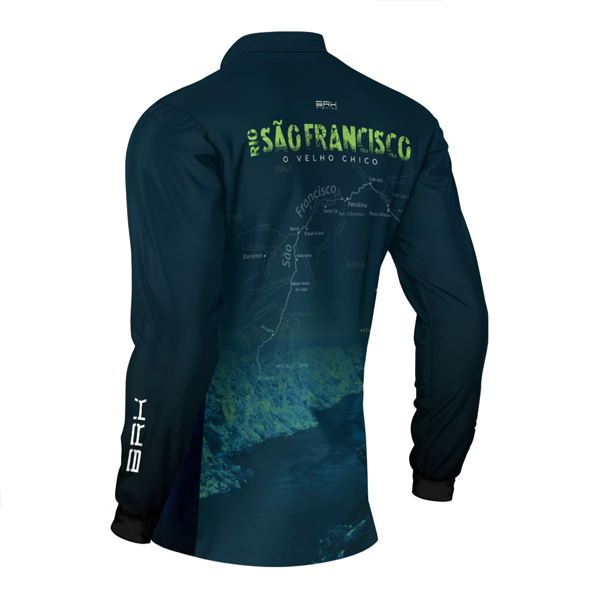 Camisa de Pesca Brk Rio São Francisco com Proteção Solar UV50+