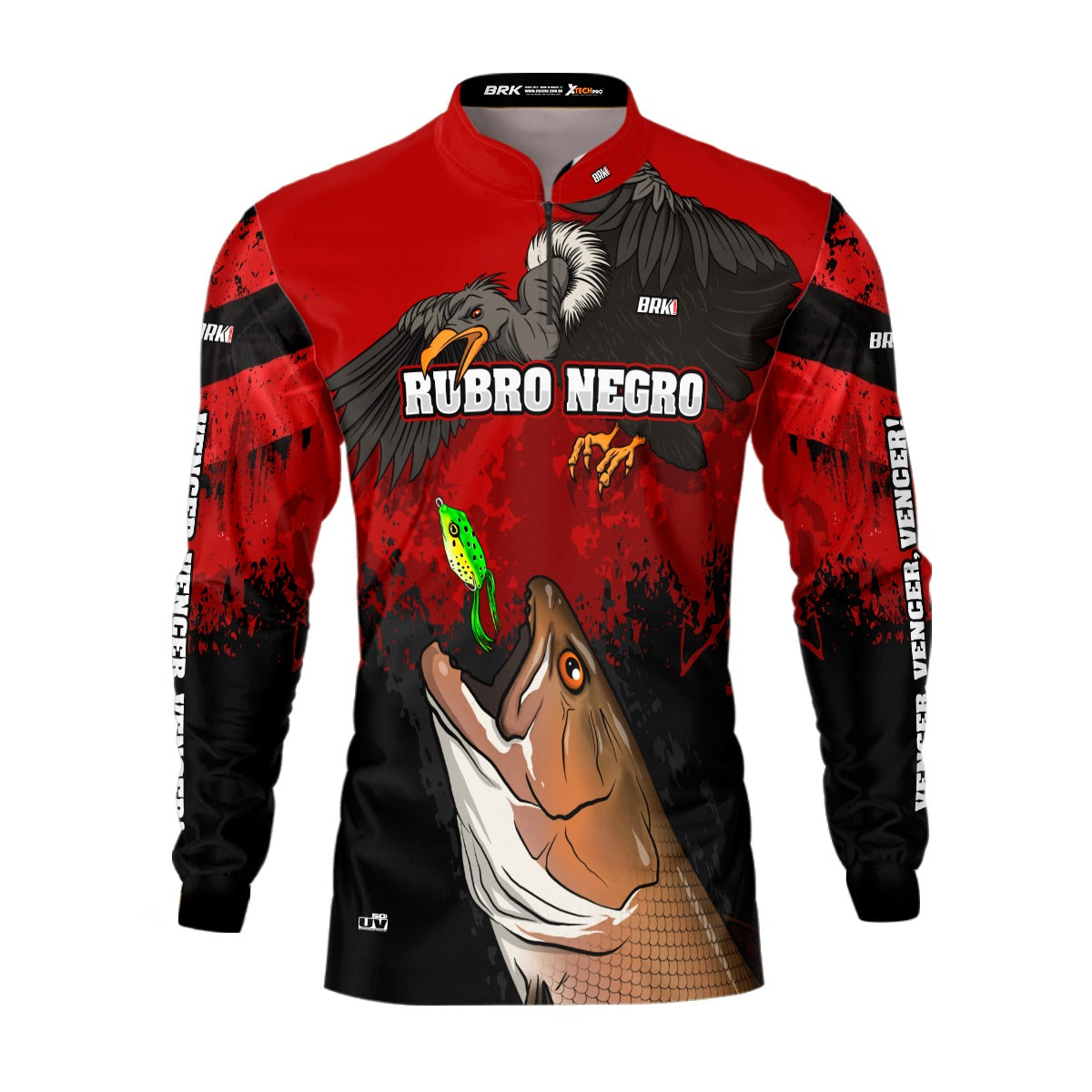 Camisa de Pesca Brk Trairão Futebol 50 com UV50+