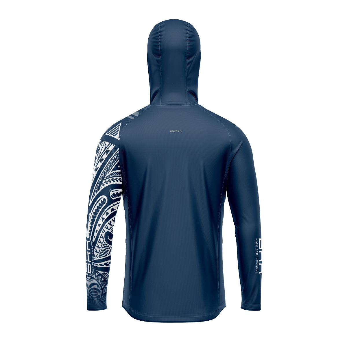 Camisa com Capuz Brk Maori Azul Marinho com Proteção Solar UV50+