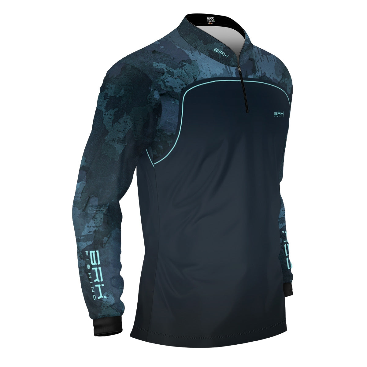 Camisa Agro Brk Camo Mapa Mundi com Proteção UV50+