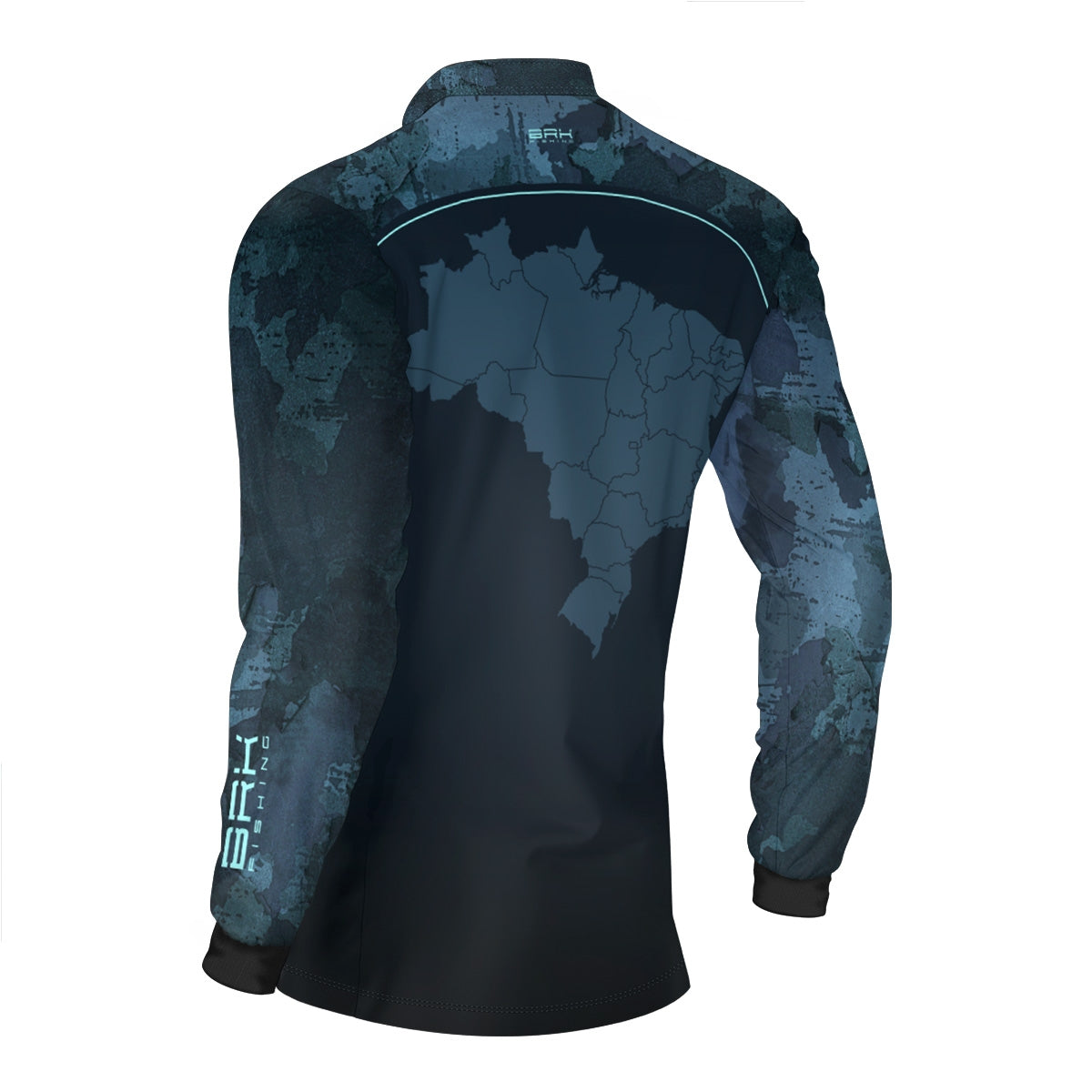 Camisa Agro Brk Camo Mapa Mundi com Proteção UV50+