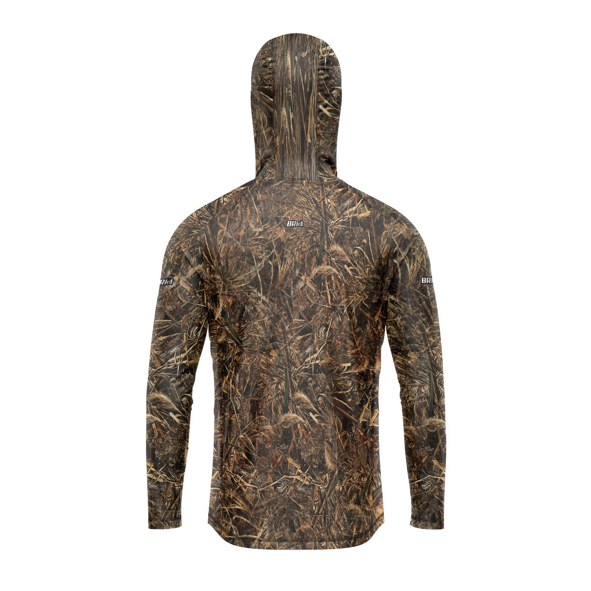 Camisa de Pesca com Capuz Brk Real Tree com Proteção Solar UV50+