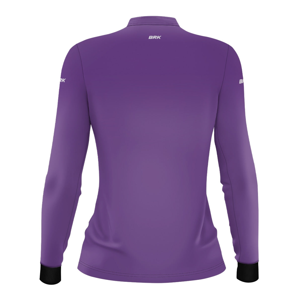 Camisa de Motociclismo Feminina Brk Básica Roxa com Proteção Solar UV50+