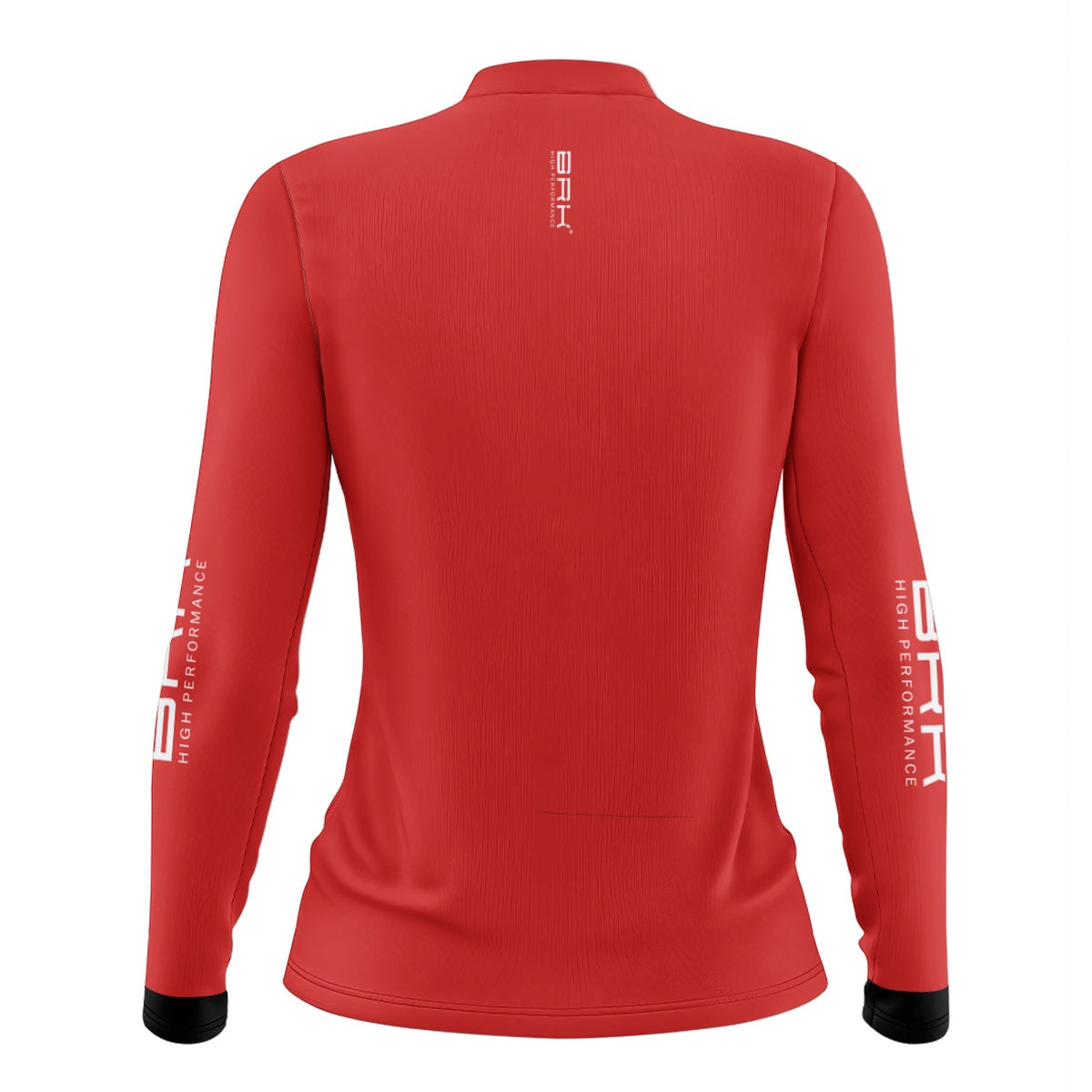 Camisa de Pesca Feminina Brk Básica Vermelha com Proteção Solar UV50+