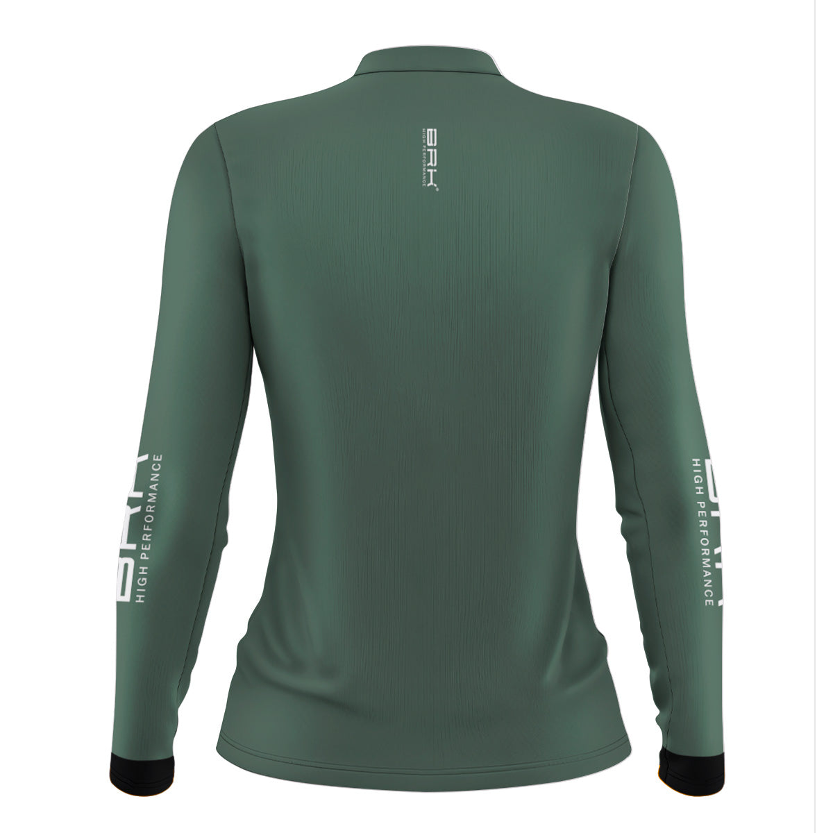Camisa de Pesca Feminina Brk Básica Verde Selva com Proteção Solar UV50+