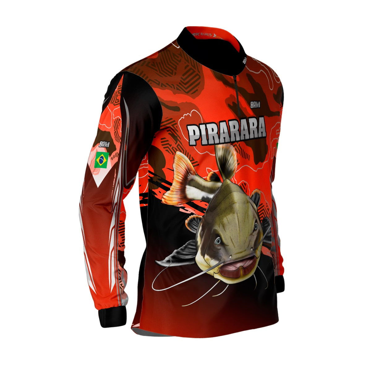 Camisa de Pesca Brk Pirarara Waves com Proteção UV50+