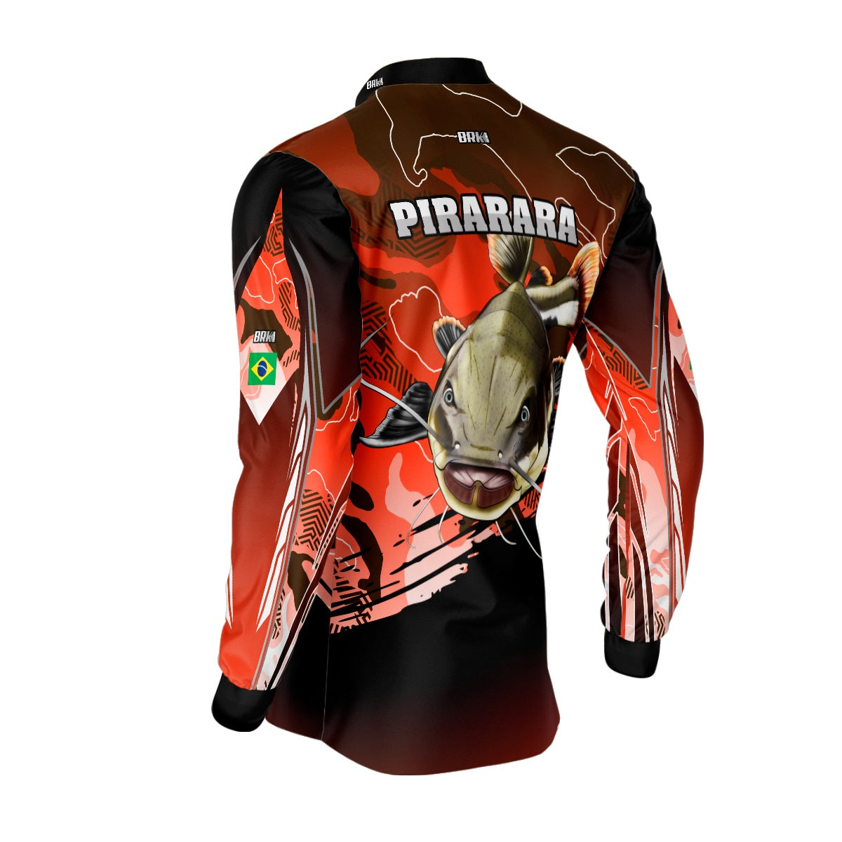 Camisa de Pesca Brk Pirarara Waves com Proteção UV50+