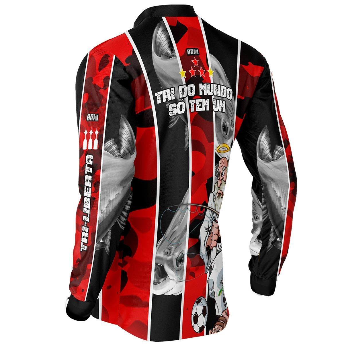 Camisa de Pesca Brk Tambaqui Futebol 94 com Proteção Solar UV50+