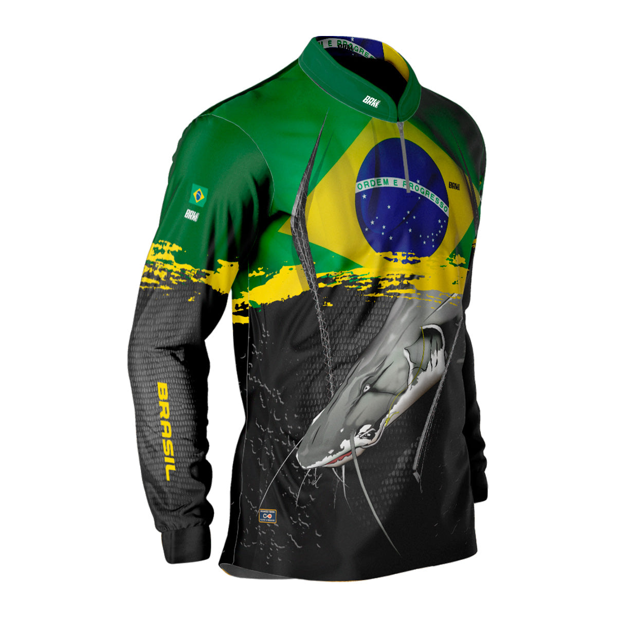 Camisa Brk Piraíba Brasil Proteção Solar UV50+