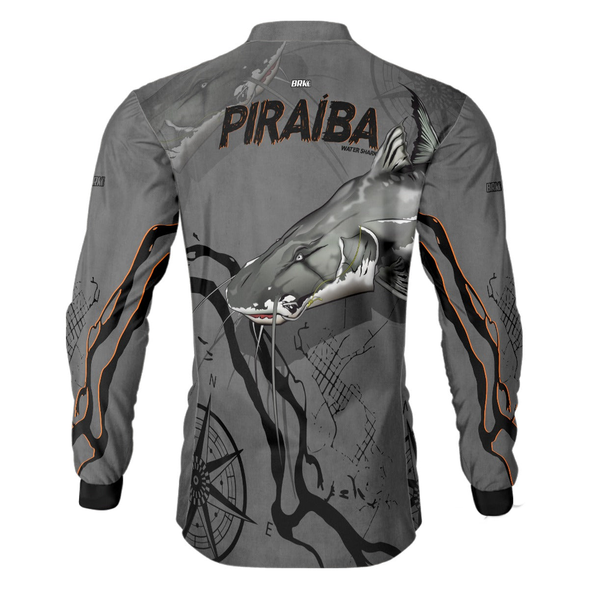 Camisa de Pesca Brk Piraíba Coleção Gigantes do Rio com Proteção Solar UV50+