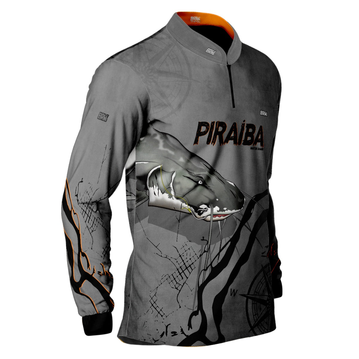 Camisa de Pesca Brk Piraíba Coleção Gigantes do Rio com Proteção Solar UV50+