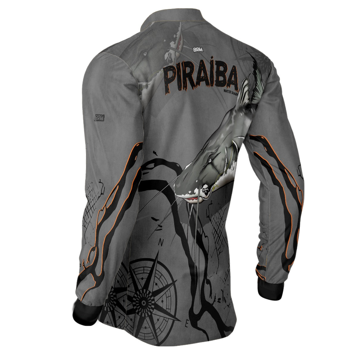Camisa de Pesca Brk Piraíba Coleção Gigantes do Rio com Proteção Solar UV50+