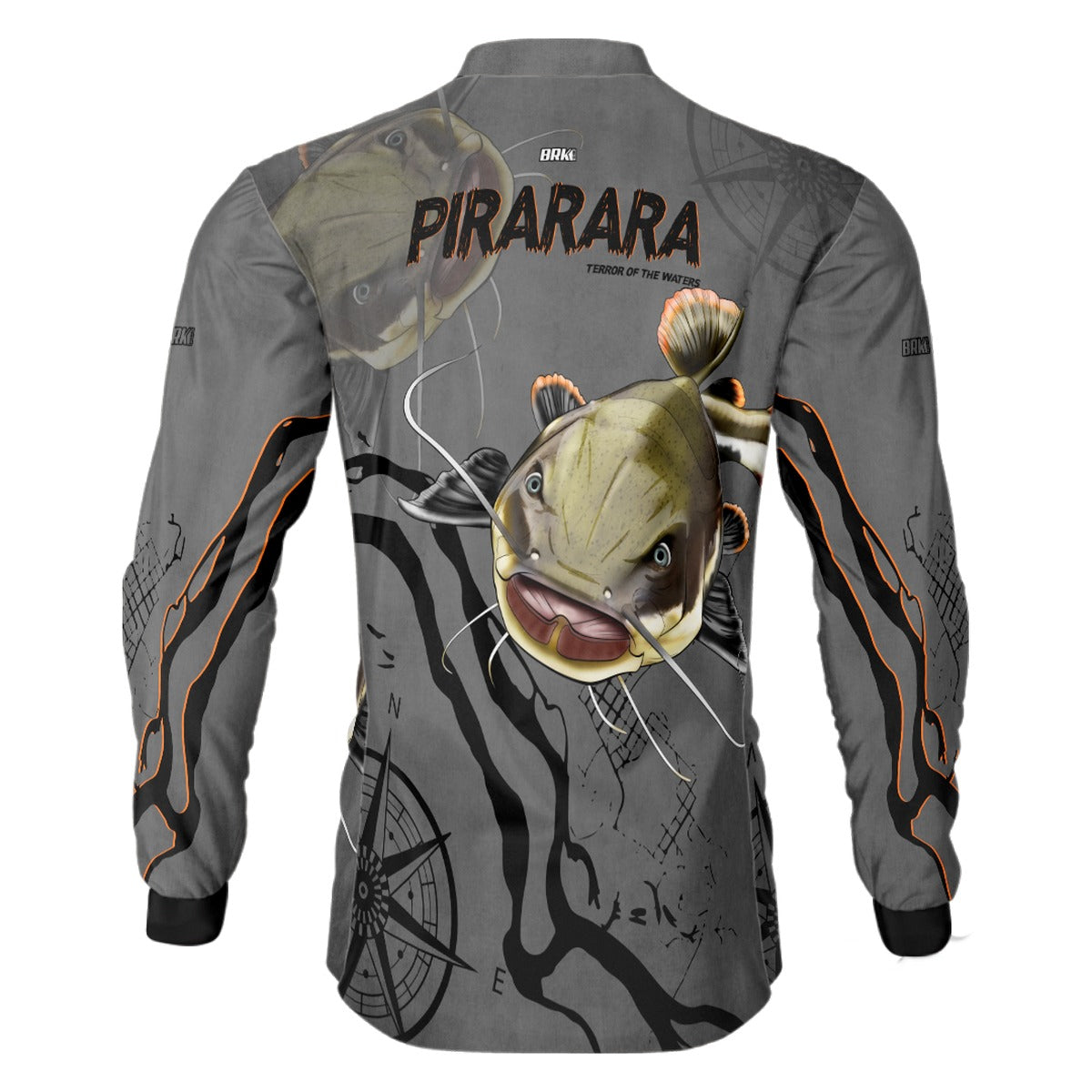 Camisa de Pesca Brk Pirarara Coleção Gigantes do Rio com Proteção Solar UV50+
