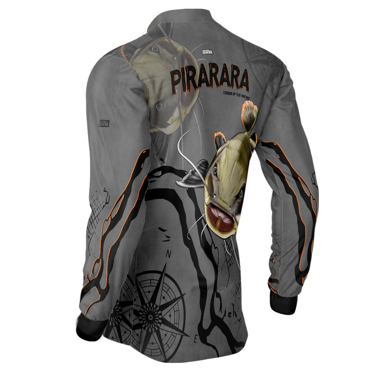 Camisa de Pesca Brk Pirarara Coleção Gigantes do Rio com Proteção Solar UV50+