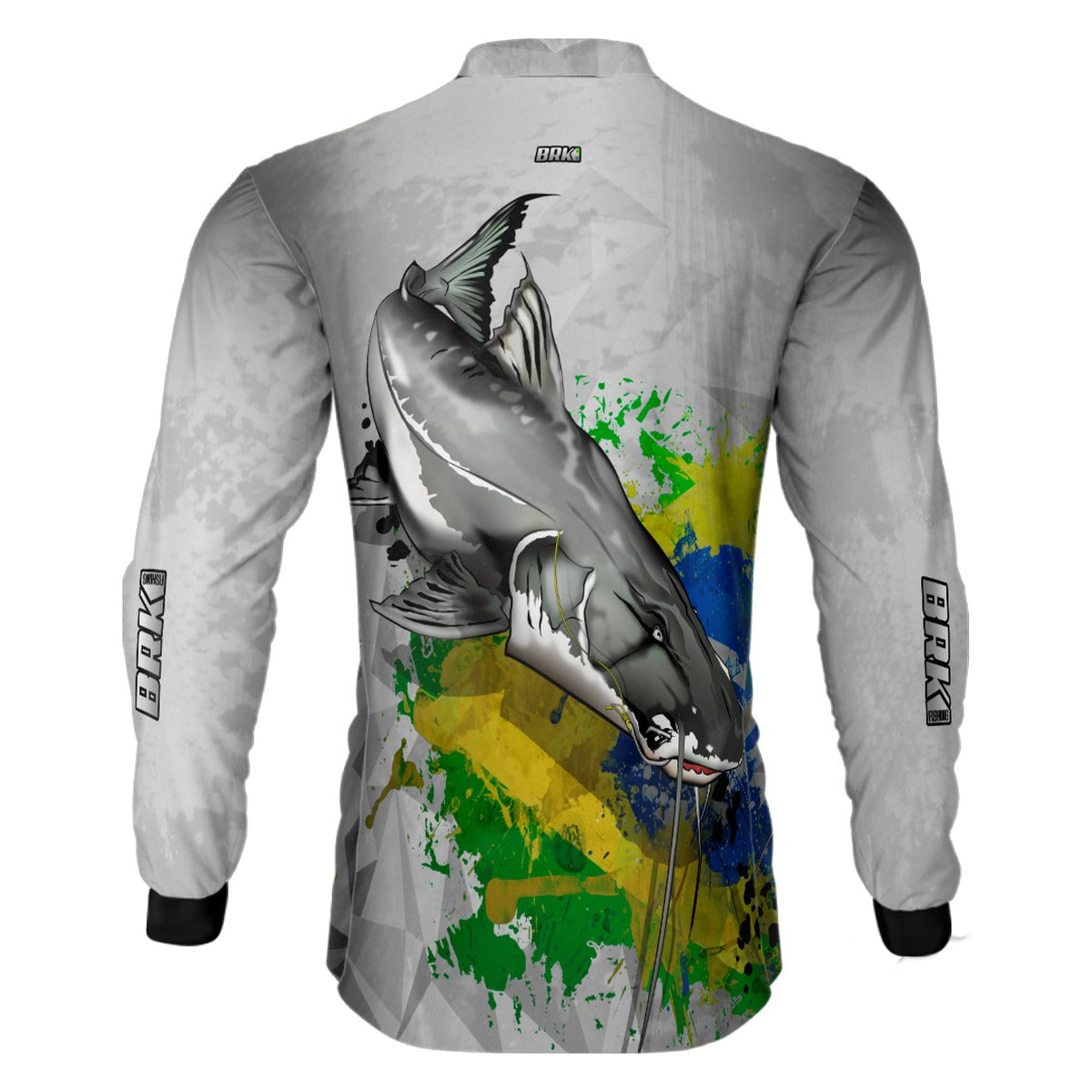 Camisa de Pesca Brk Rio Araguaia Piraíba Brasil com UV50+