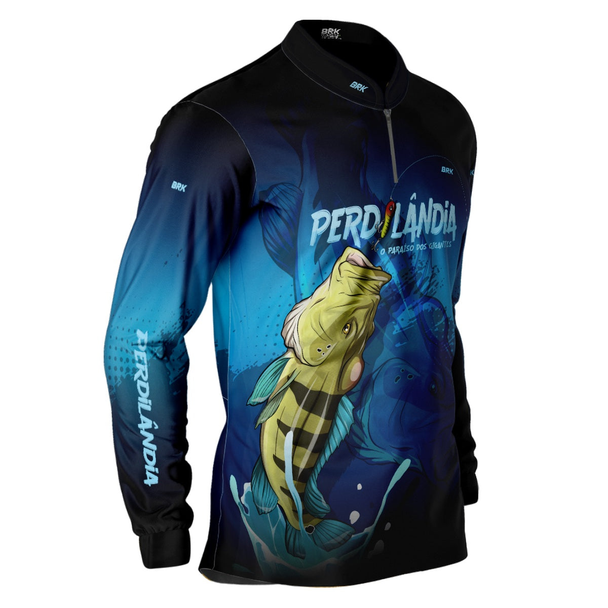 Camisa de Pesca Brk Tucunaré Perdilândia com UV50+