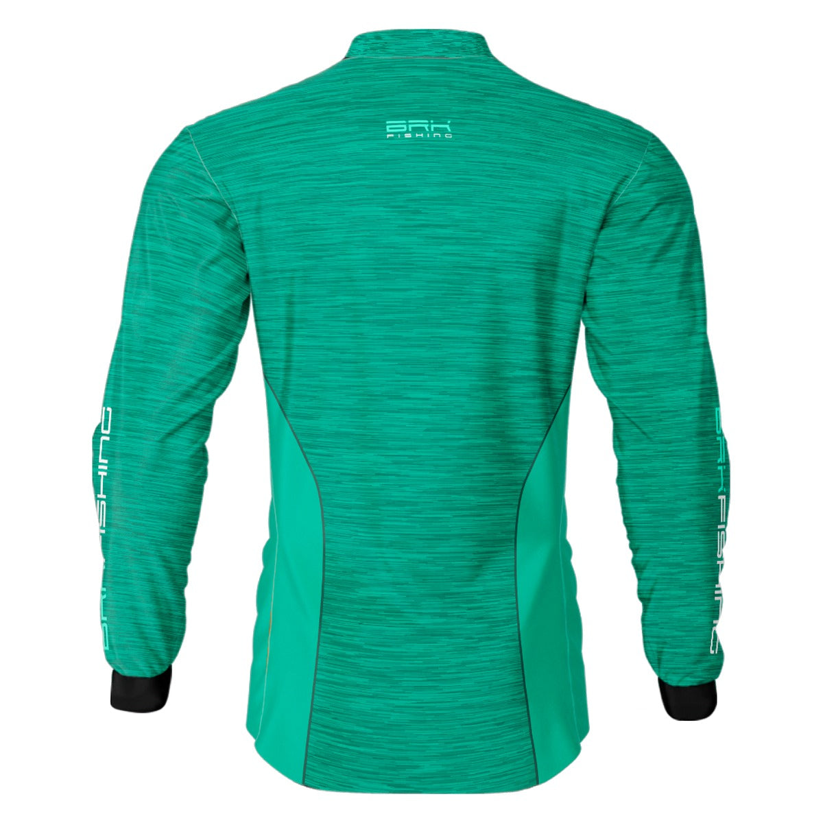 Camisa de Pesca Brk Fishing Verde Água Mesclado com UV50+