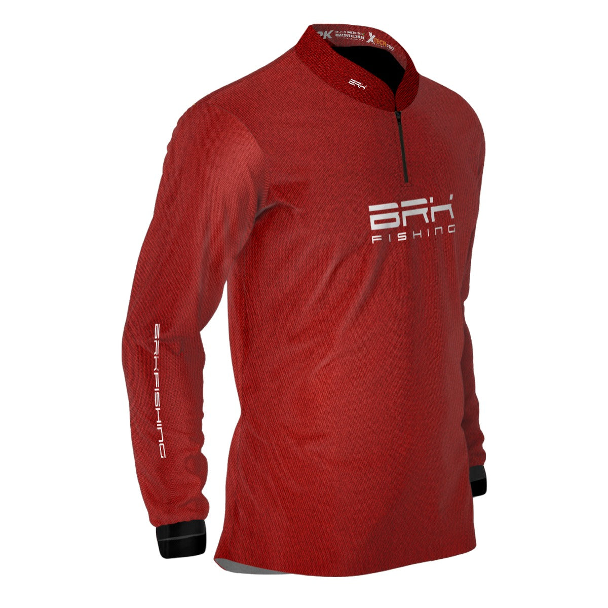 Camisa de Pesca Brk Select Pursuit Jeansfit Red com UV50+