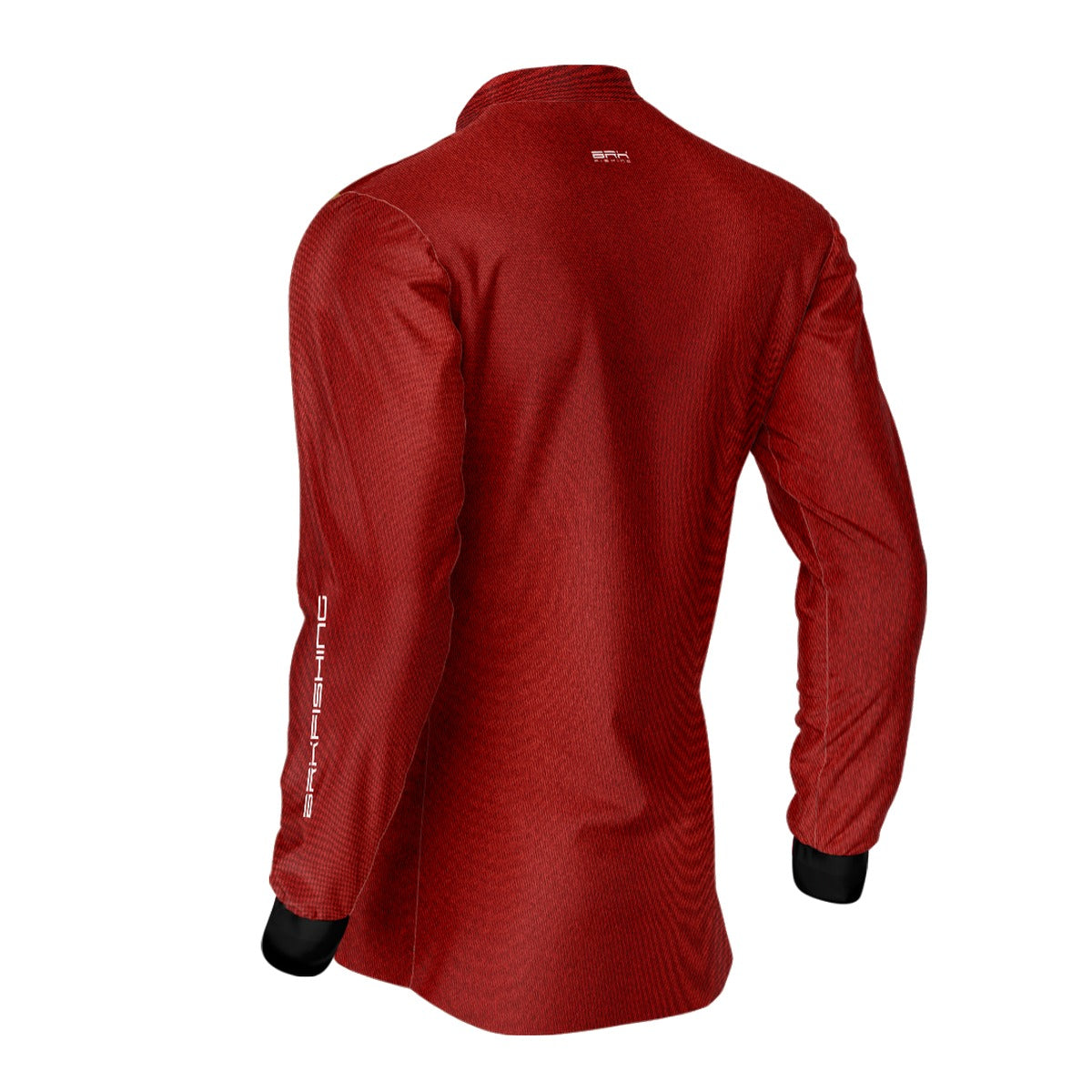 Camisa de Pesca Brk Select Pursuit Jeansfit Red com UV50+