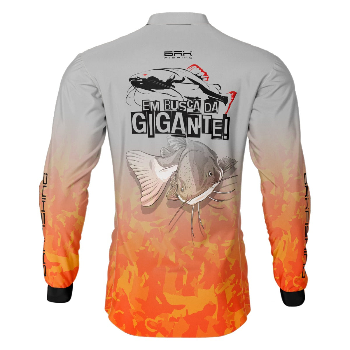 Camisa de Pesca Brk Em Busca da Gigante Pirarara com UV50+