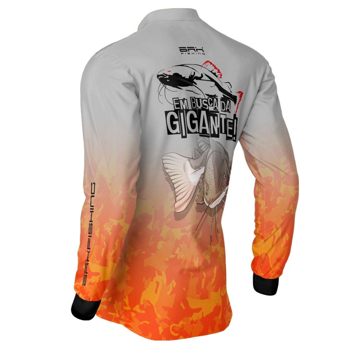 Camisa de Pesca Brk Em Busca da Gigante Pirarara com UV50+