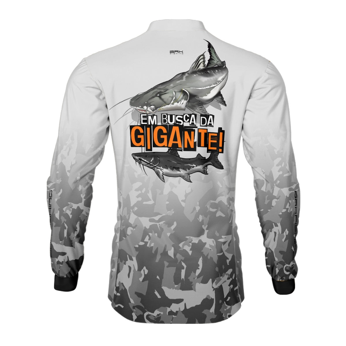 Camisa de Pesca Brk Em Busca da Gigante Piraiba com UV50+