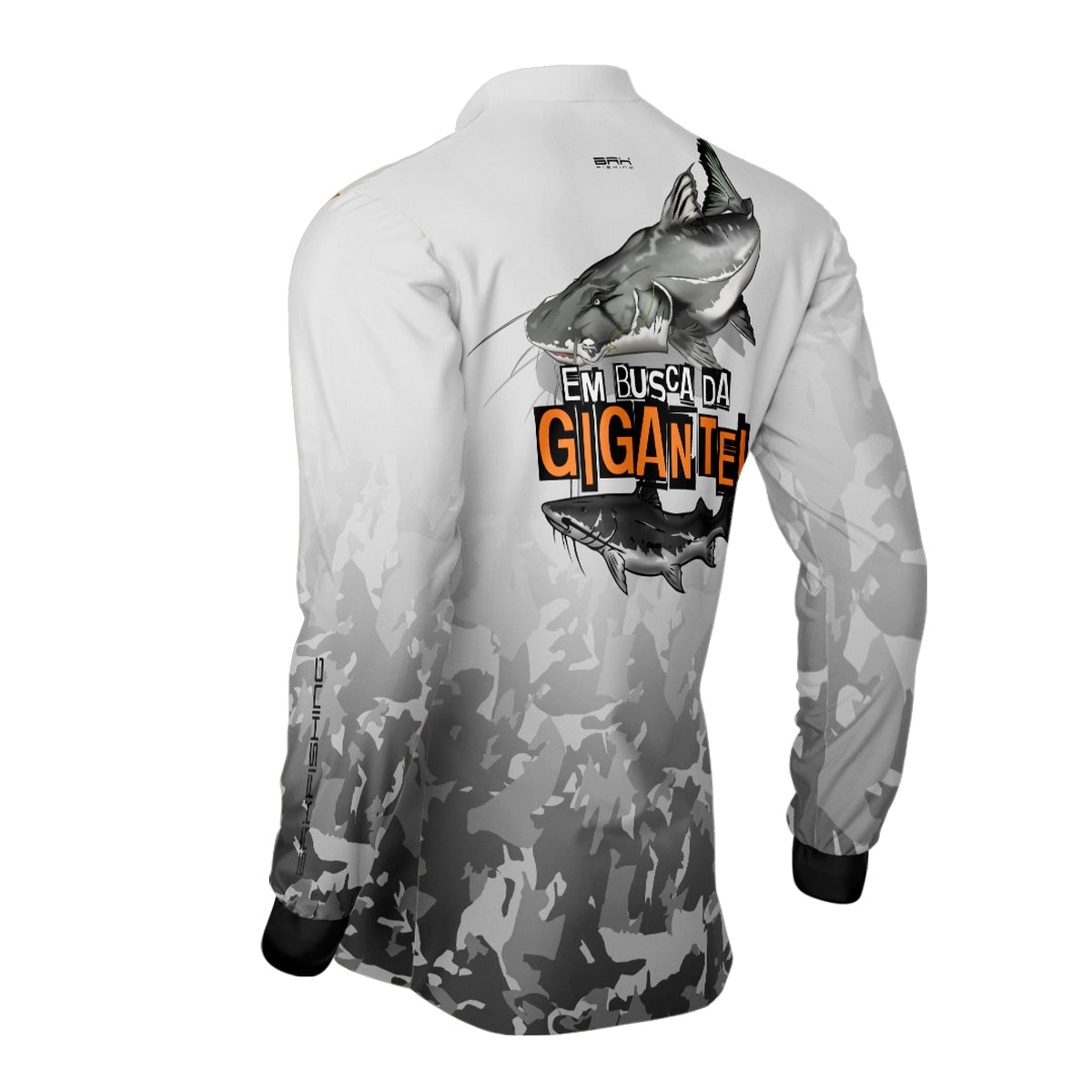 Camisa de Pesca Brk Em Busca da Gigante Piraiba com UV50+