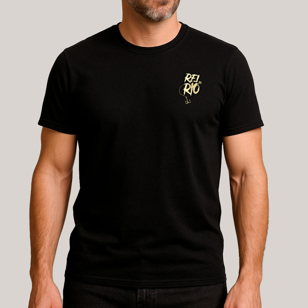 Camiseta de Pesca Brk Rei do Rio com Algodão Premium