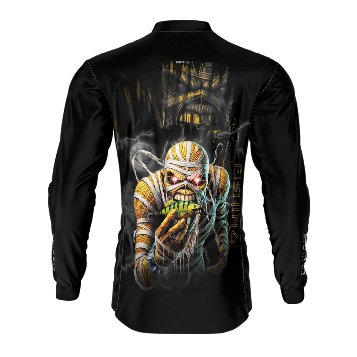 Camisa de Pesca Brk Eddie Iron Maiden com Proteção Solar UV50+